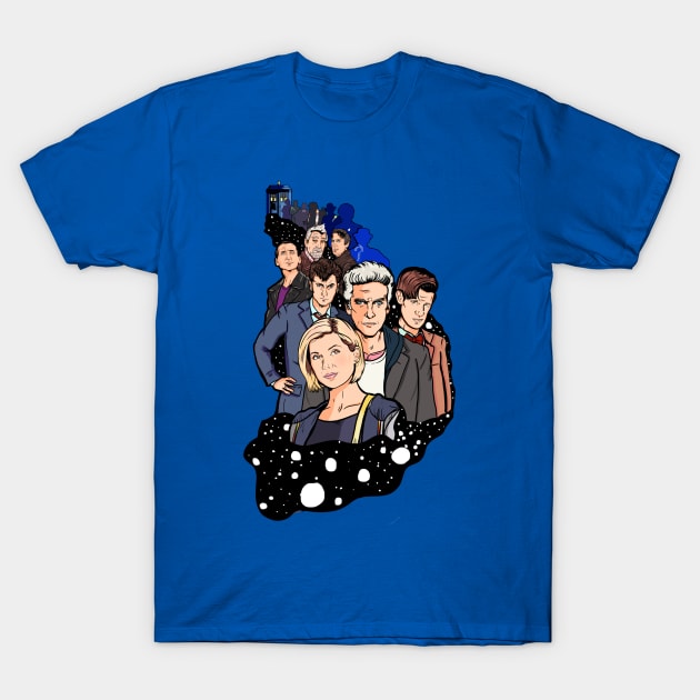 The Doctor 2.0 T-Shirt by MonicaLaraArt